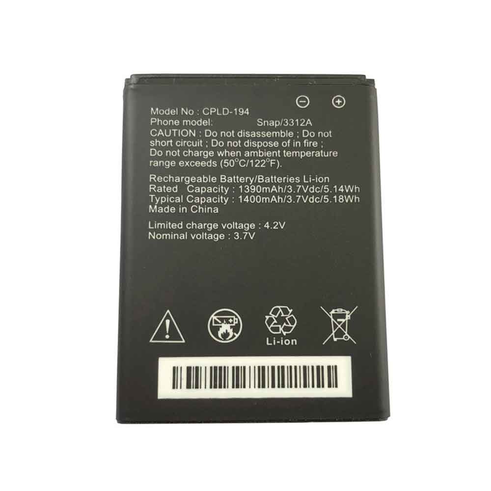 Batería para ivviS6-S6-NT/coolpad-CPLD-194